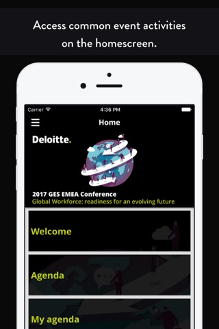 Deloitte GES Conference 2017 screenshot 2