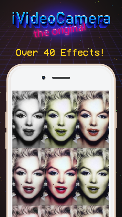 iVideoCamera - record video with effects on any phone (2G, 3G, 3GS) Screenshot 1