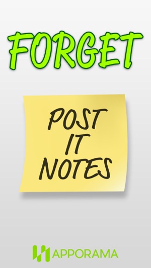 Post it Stickers Forget(圖1)-速報App