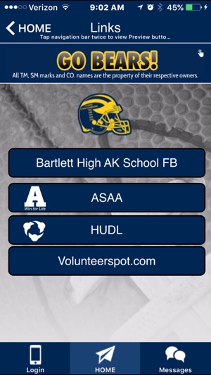 Bartlett Golden Bears Football(圖3)-速報App