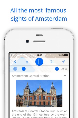 My Amsterdam - audio-guide & map ( Netherlands ) screenshot 2