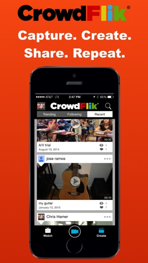 CrowdFlik. Crowd Powered Video.(圖1)-速報App