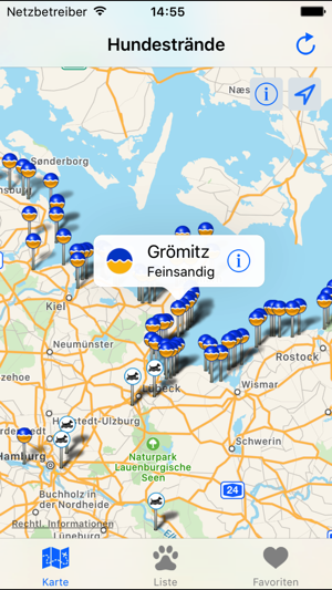 ‎Hundestrände D im App Store