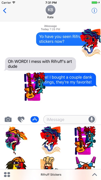 Rifruff Stickers