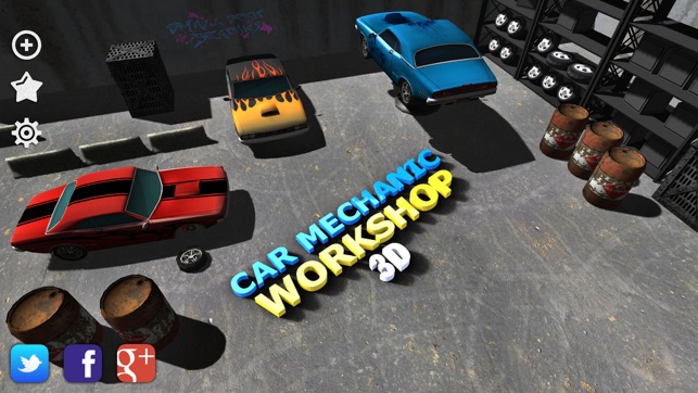 Car Mechanic Workshop 3D