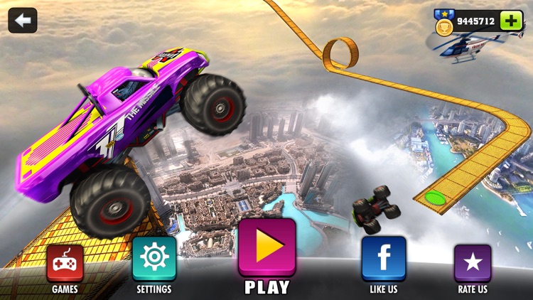 Crazy Monster Truck Legends Driving Simulator 3D