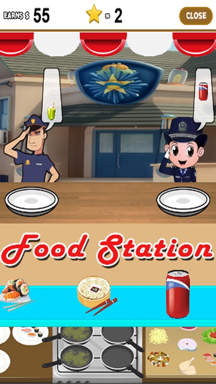 Police Station Restaurant Games Fun Edition