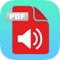 PDF eBook Reader and Viewer With Text to Speech Aloud Lite offers a simple offline text-to-speech experience for eBooks and PDFs in over 16 languages