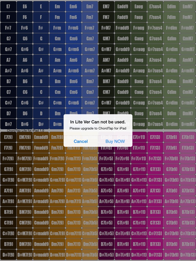 ChordTap Le for iPad ~コードの響きで作曲イマジネーション(圖2)-速報App
