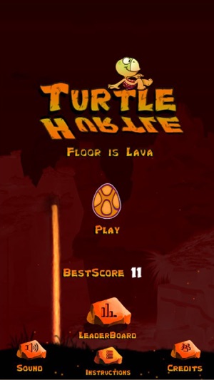 Turtle Hurtle : Lava Edition