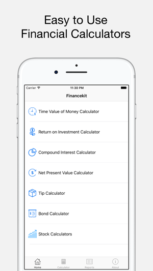 Ray Financial Calculator