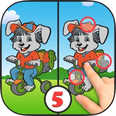 Activities of Spot the differences puzzle game 2 – Coloring book