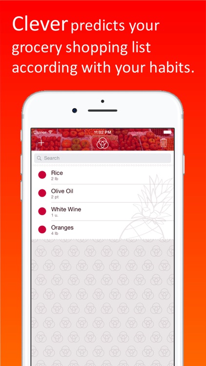 Clever Grocery List screenshot-0