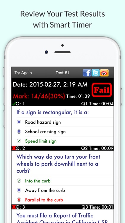 California DMV Permit Test – Driving Written Exam screenshot-4