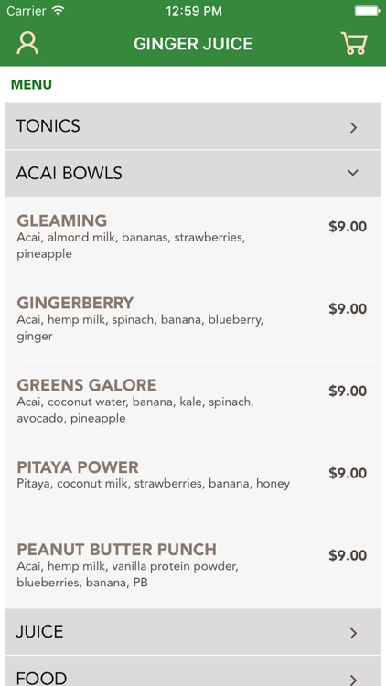 Ginger Juice Ordering screenshot-3