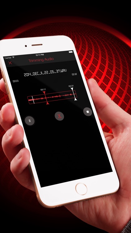 HD Audio Recorder : WAV,M4A,AAC,MP4,CAF,Voice Memo