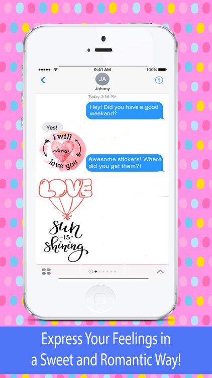 Love Emojis - Images for iMessage