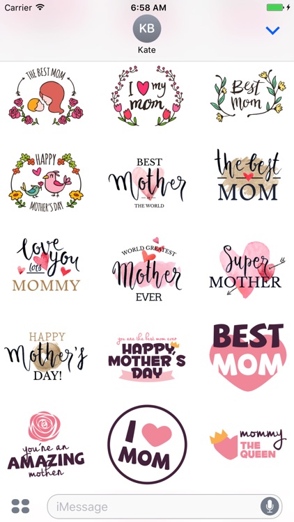 Mother's Day - I Love Mom