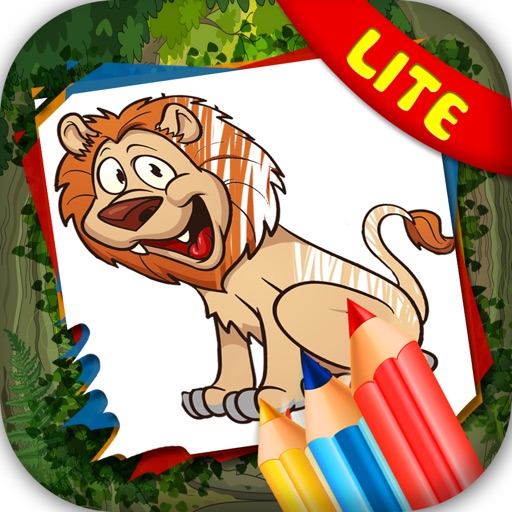 How to Coloring Wild Animals Cartoon Pictures icon