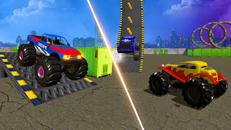 Monster Truck Stunt Drive 3D screenshot-3