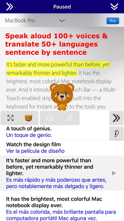 SpeakText Lite (Speak & Translate Text/Web)