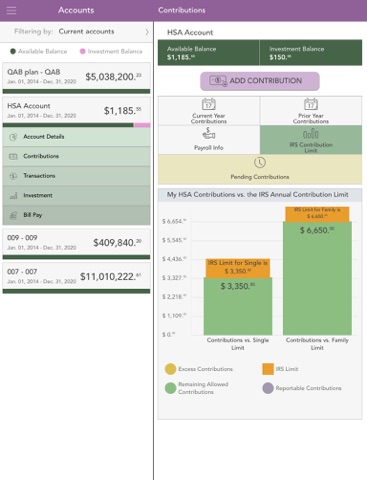 Wealthcare Mobile from QB screenshot 3