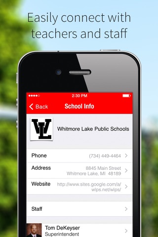 Whitmore Lake Public Schools screenshot 2
