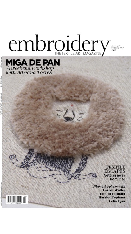 Embroidery Magazine – from the Embroiderers Guild screenshot-3