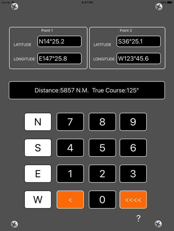 Coordinates Distance Calculator