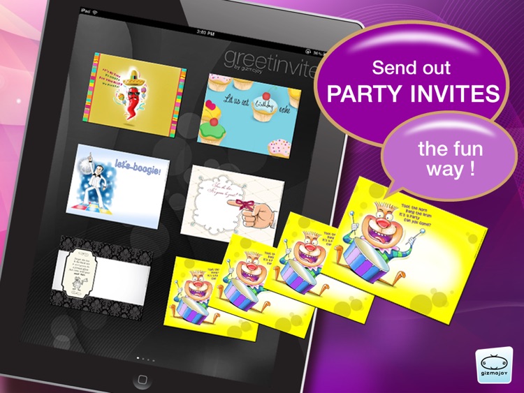 greetinvite-PARTY INVITES