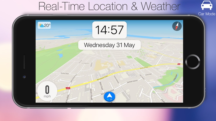 Car Mode - Complete Car Dashboard System & Sat Nav
