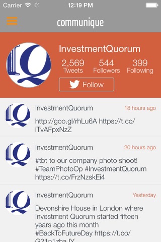 Investment Quorum screenshot 4