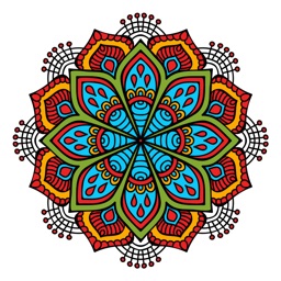 Animals & Mandalas Coloring Book