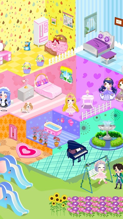 可爱娃娃屋设计-布置装潢儿童小房间游戏 screenshot 4