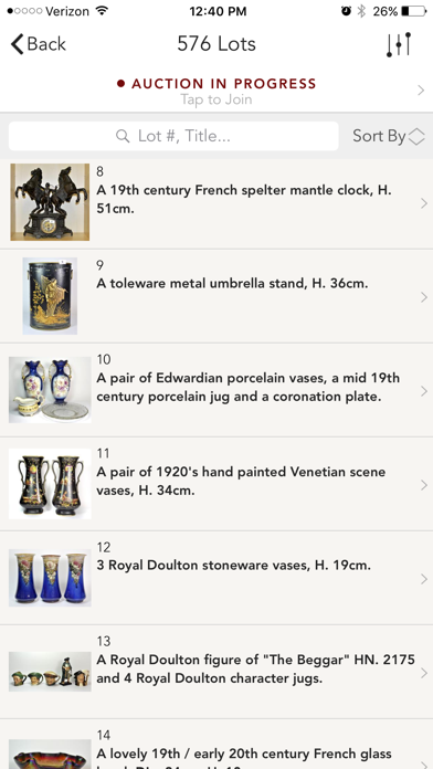 Chalkwell Auctions screenshot 2