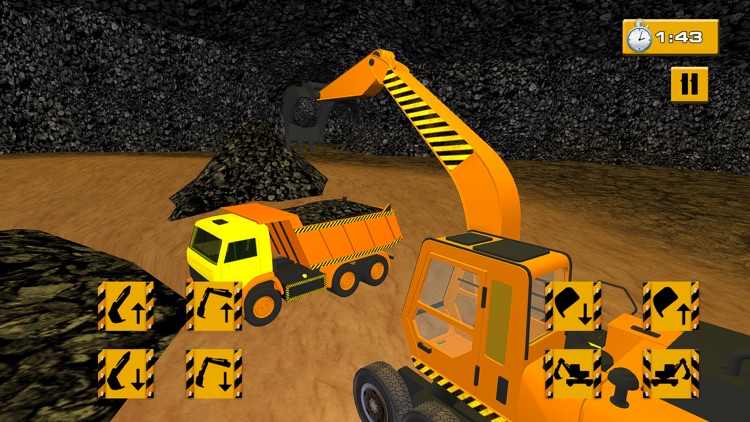 Coal Digger Crane Crew Simulator