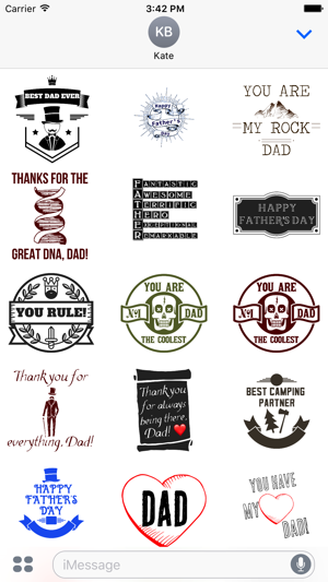 Best Dad Ever Stickers(圖3)-速報App