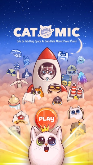 Catomic Match 3: Cats in Space Screenshot