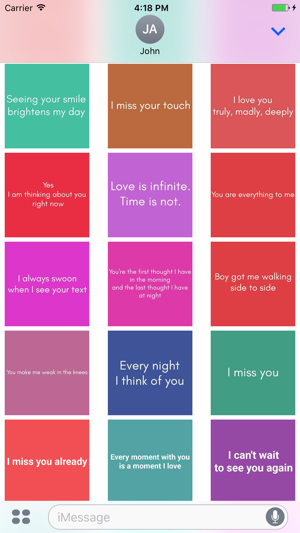 Cute Love Quotes Stickers(圖4)-速報App