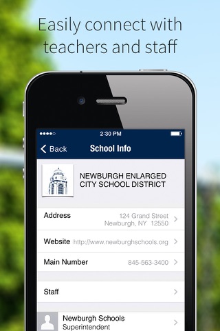 Newburgh School District screenshot 2