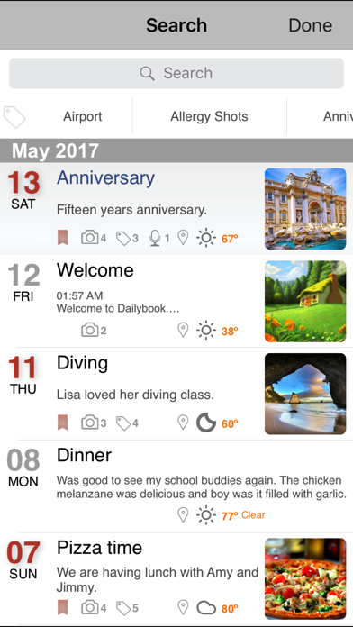 Dailybook (Journal / Diary) Screenshot 2