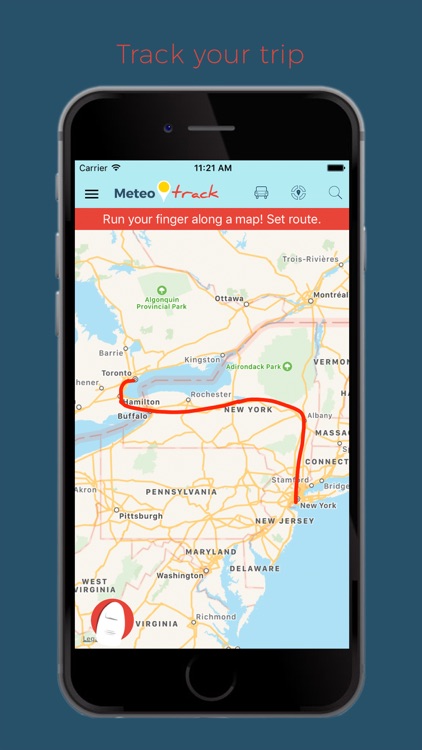 MeteoTrack Track your weather!