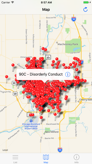 Rockford Crime Offenses - Crimes From 2011 To Now(圖2)-速報App