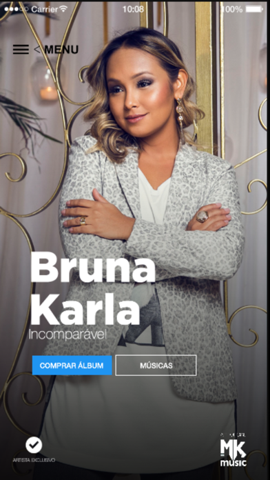 How to cancel & delete Bruna Karla - Oficial from iphone & ipad 1