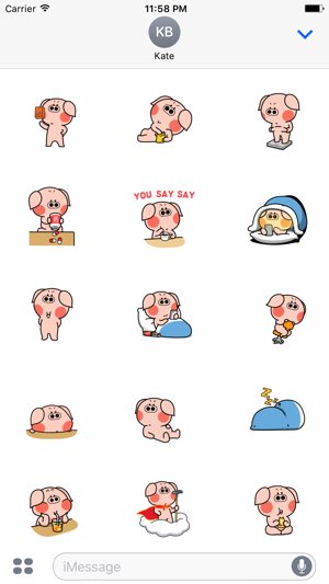 Cool Pig - Stickers Emoticons(圖2)-速報App