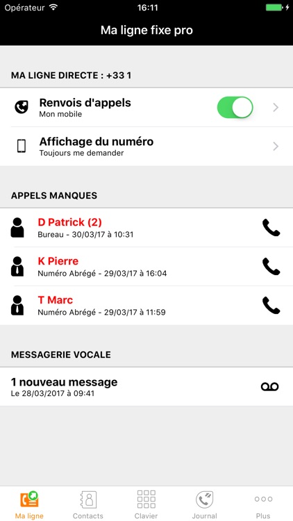 My Office Phone