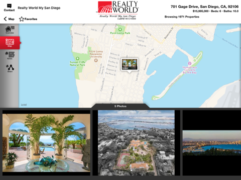 Realty World My San Diego for iPad screenshot 3
