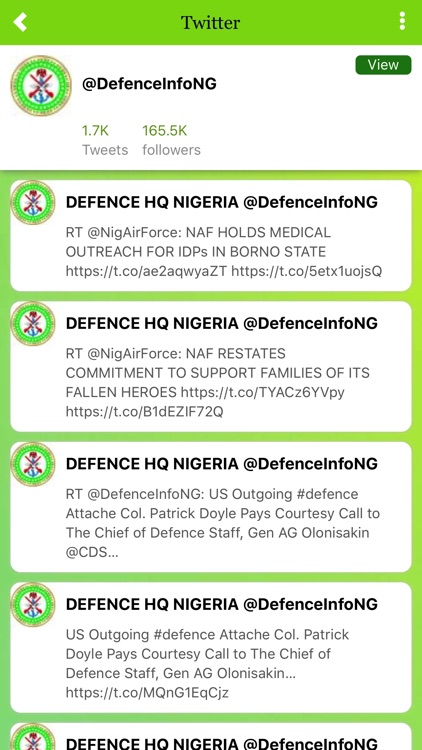 DEFENCE HEADQUARTERS NIGERIA