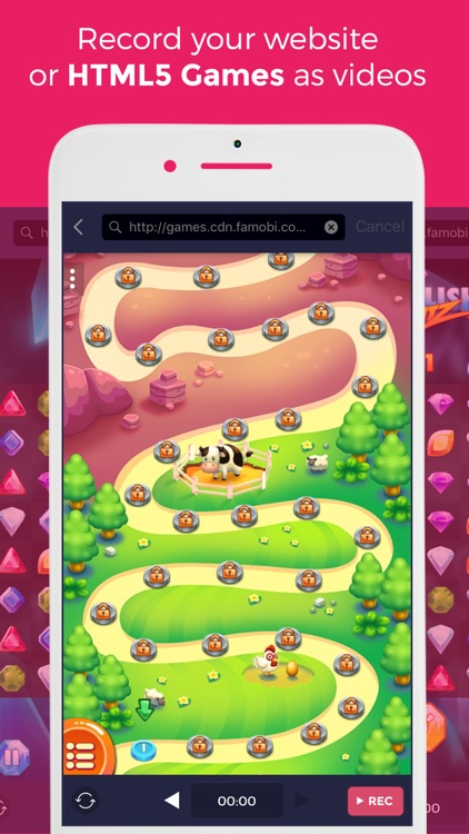Game Recorder: Record web H5 Games as Videos HD