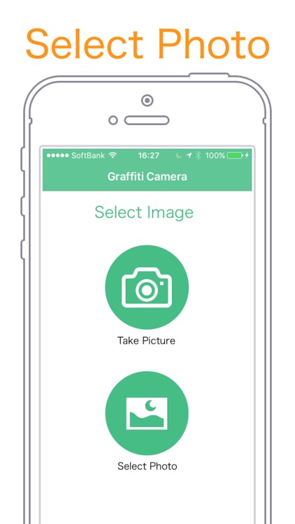 Graffiti Camera - Graffiti on touch with a photo-